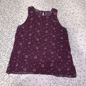 floral tank top